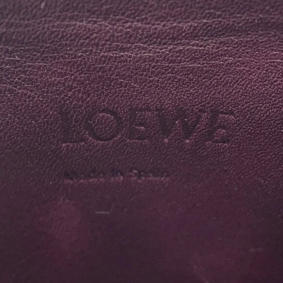 LOEWE Gate pocket Shoulder Bag Leather Brown - Picture 15 of 16